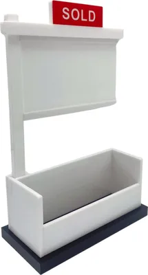 Produktbild von Kartenhalter, große Kapazität, rutschfest, stabile Basis, robustes Material, Aufbewahrung und Präsentation, Aufbewahrung, rissfest, Hsagent, Desktop-Kartenständer, Bürobedarf