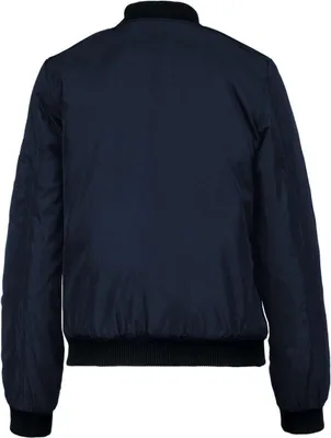 Produktbild von Kariban Damen Bomberjacke Blouson Baseball Jacke Collegejacke, Größe:XS, Farbe:Navy Blau
