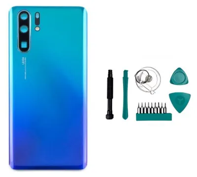 Produktbild von Huawei P30 Pro Backcover Aurora (blau-türkis) - Set