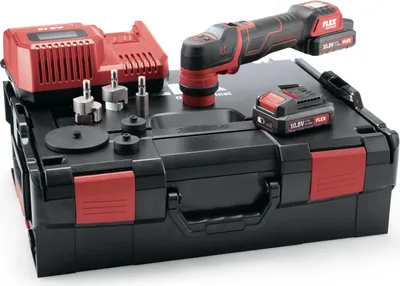 Produktbild von Flex Akku Polierer 10,8 V (Poliermaschine) PXE 80 10.8-EC/2.5 Set, sehr robust