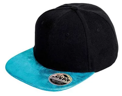 Immagine prodotto di Result Headwear - Cappellino snapback "Bronx" LT2468 (taglia unica) (nero/turchese)