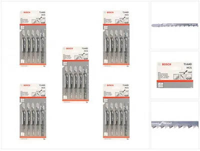 Zdjęcie produktu dla Bosch 2608633625 1x25 Bosch Stichsägeblätter T 144 D