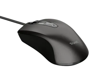 Produktbild von Trust 24657, Beidhändig, Optisch, USB Typ-A, 1200 DPI, Schwarz