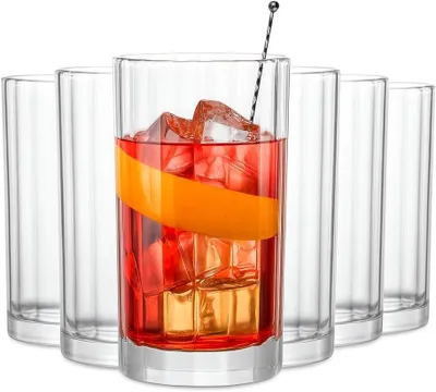 Produktbild von Longdrinkgläser Set 6 x 420 ml, spülmaschinenfest, für Wasser