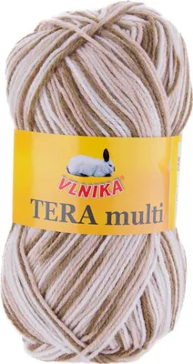 Produktbild von 5 x 100g Strickgarn Häkelgarn TERA MULTI, Farbwahl - mehrfarbig bunt Farbverlauf