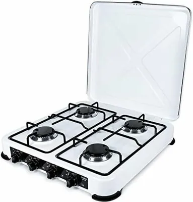 Obrázek produktu pro Promis KG400B, Černá, Pracovní deska, Plynový, Metaltek, 4 zóna/zón, 4 zóna/zón