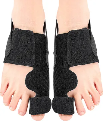 Produktbild von INF Zehenspreizer-Schiene, Hallux-Valgus-Korrekturschiene zur Linderung von Schmerzen im Großzehengelenk
