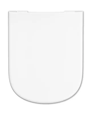 Produktbild von Toilettensitz kompatibel mit GEBERIT SMYLE 500236011, WC Sitz aus antibakteriellem Duroplast, Toilettendeckel mit Absenkautomatik Soft Close