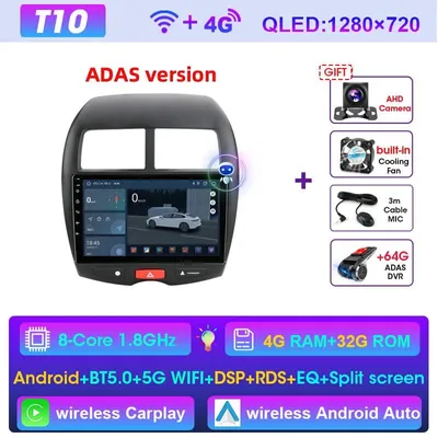 Immagine prodotto di Autoradio multimediale Android 2DIN con navigazione, touchscreen e compatibilità CarPlay