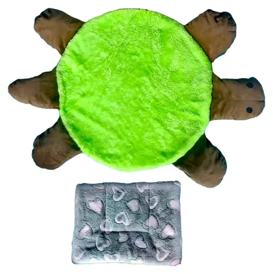 Produktbild von Bodenwischer mit Schildkrötenfuß, doppelseitigen, wiederverwendbaren Mikrofaserpads, freihändiges Reinigungstuch, Bodenwischerzubehör
