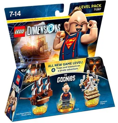 Zdjęcie produktu dla LEGO Dimensions: Goonies Level Pack, Zestaw figurek, 7 lat(a)