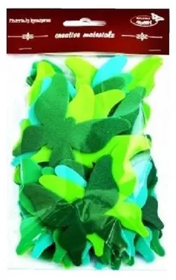 Imagen del producto de Motiles de color verde, paquete de 52 unidades - Galería Hobby