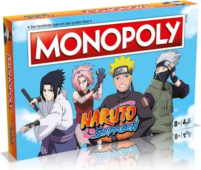 Produktbild von Monopoly Naruto Edition – Anime Brettspiel für Fans