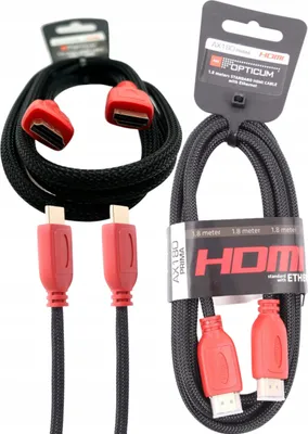 Zdjęcie produktu dla Kabel Opticum HDMI 1,8 m AX180 2.0V 4K