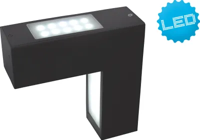 Produktbild von Näve LED Außen Wandleuchten - Aluminum; Kunststoff - anthrazit; opal; 1163197