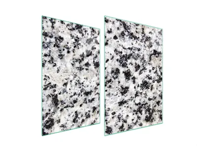 Produktbild von Glasschutzplatte Für Küche 2X35X52 Marmor