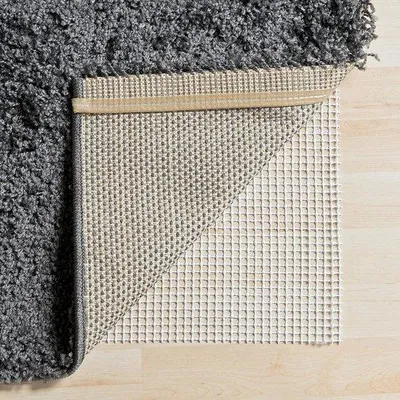 Imagen del producto de Unyqoos® Alfombrilla antideslizante de 244 x 305 cm: antideslizante, cortable, sin arrugas y fácil de limpiar, apta para todo tipo de suelos, incluyendo suelos con calefacción