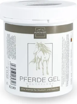 Produktbild von Pferde Hautpflege Gel 500ml - Alpenhof natürliche Pflege für gesunde Haut