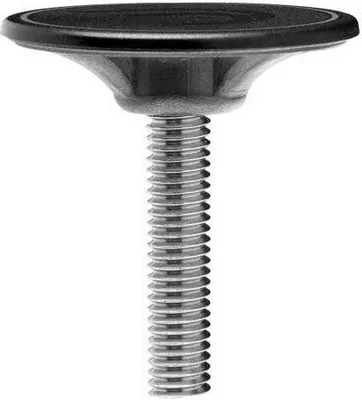 Produktbild von Deda Magnetische Adresskappe Schwarz Schwarz One Size