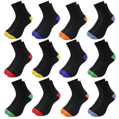 Imagen del producto de Set de 12 pares de calcetines deportivos para niños