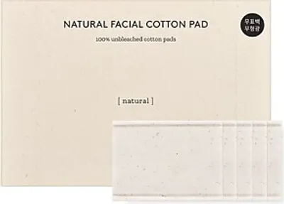 Produktbild von HYGGEE Natural Facial Baumwolle Pads 80szt