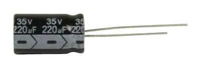 Produktbild von Fixapart 220/35PHT, Fixed capacitor, Aluminium, Zylindrische, Braun, AC, 20%