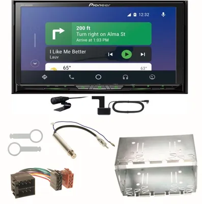 Produktbild von Pioneer AVH-Z9200DAB Android Auto Carplay Einbauset für Polo 6N2 9N Bora Ibiza 6L