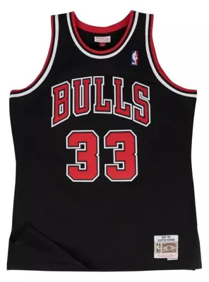 Image de Maillot NBA Scottie Pippen Chicago Bulls 1997-98 Mitchell & ness Hardwood Classi
