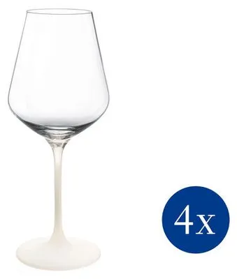 Zdjęcie produktu dla Villeroy&Boch - Kieliszek do wina czerwonego 200 ml 4 szt. Manufacture Rock Biały