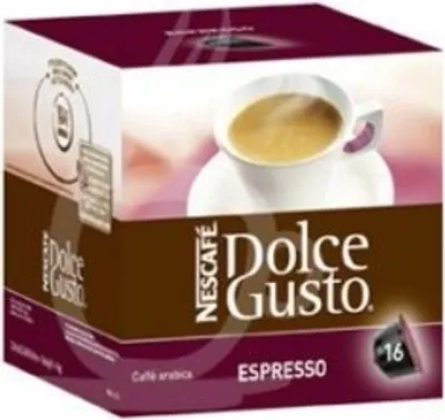 Obrázek produktu pro Nescafé Dolce Gusto Espresso, Kapsle, Kávové kapsle, Kavárna, Káva, 16 kapslí