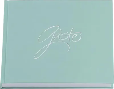 Produktbild von RÖSSLER Gästebuch Forever mint 21x21cm