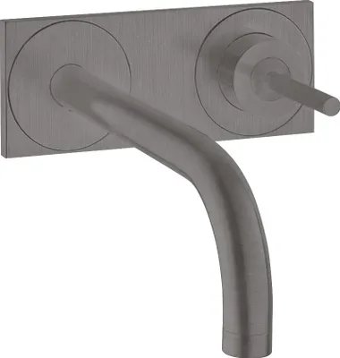 Immagine prodotto di hansgrohe AXOR Uno mitigeur monocommande de lavabo encastré, plaque pour montage mural, saillie 165mm, 38112340, 38112340