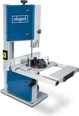 Zdjęcie produktu dla Piła taśmowa Scheppach HBS261 z 2. piłą taśmową | wysokość/szerokość prześwitu 120/245 mm| 2 prędkości cięcia 660/960 m/min | regulacja stołu 0-45°