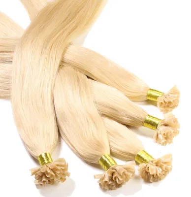 Obrázok produktu pre Bonding Extensions Pravé vlasy #9/0 Svetlo blond 0,5 g