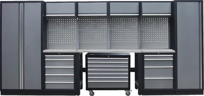 Produktbild von Kunzer Werkstattmodul 4 mit Edelstahlarbeitsplatte WESS4