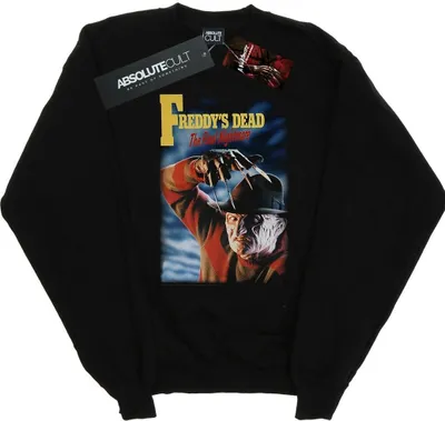 Produktbild von A Nightmare On Elm Street - "The Final Nightmare" Sweatshirt für Herren BI43024 (4XL) (Schwarz)
