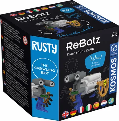 Produktbild von Kosmos ReBotz Rusty der Crawling-Bot toy, Roboter, Ingenieurswesen, 8 Jahr(e)