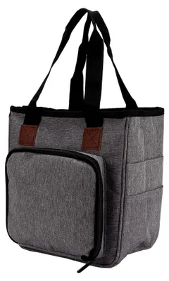 Produktbild von Häkeltasche aus Oxford-Stoff, Tragbare Aufbewahrung für Garn und Strickutensilien