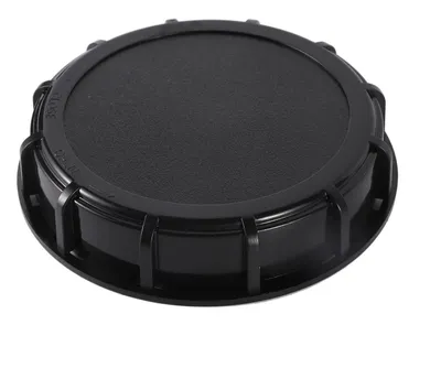 Produktbild von IBC Tank Deckel Kappe 163mm Schwarz für 1000l Wassertank