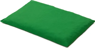 Produktbild von Dinkelkissen 30 x 20 cm, froschgrün - Dinkel Körnerkissen für Mikrowelle und Backofen - Als Wärmekissen & Kältekissen - 30x20cm