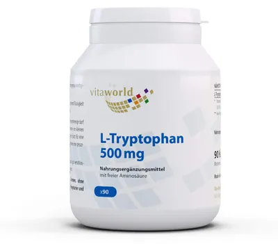 Obrázek produktu pro vitaworld L-tryptofan 250 mg kapsle, 60 kapslí
