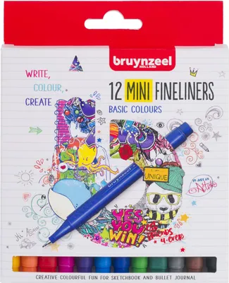 Obrázok produktu pre Bruynzeel Bruynzeel 12 minifajnerov 60241512