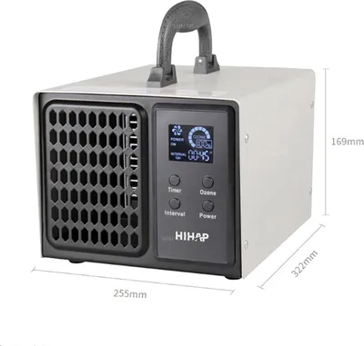 Image de Générateur d'ozone numérique 5000 mg/h Purificateur d'air industriel Ionisateur Machine O3 pour l'élimination des odeurs