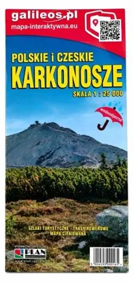 Produktbild von Mapa turyst. Polskie i Czeskie Karkonosze 1:25 000 - praca zbiorowa