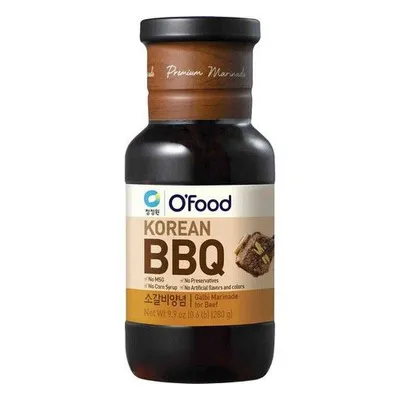 Obrázek produktu pro O'Food – marináda na korejské BBQ Galbi pro hovězí maso – 280 g