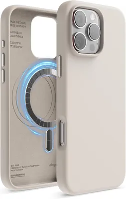 Zdjęcie produktu dla Elago Etui silikonowe MagSafe do iPhone'a 16 Pro Max Stone