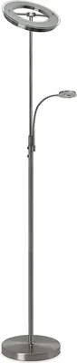 Produktbild von Design LED Deckenfluter mit Leseleuchte Touch-Dimm