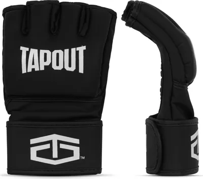 Produktbild von MMA-Trainingshandschuhe aus Kunstleder HASLEY Black/White L/XL Tapout