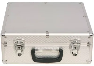 Produktbild von vidaXL Kombiniertes Poker/Blackjack Set mit 600 Laserchips Aluminium