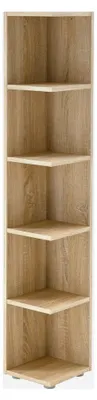 Produktbild von Eckregal - Nachbildung Eiche Sonoma - 24 x 142 cm - 5 Fächer